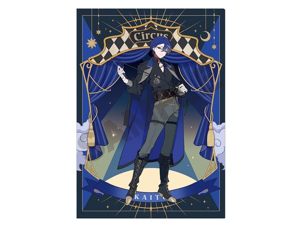 Hatsune Miku: Single Clear File Kaito Black Circus