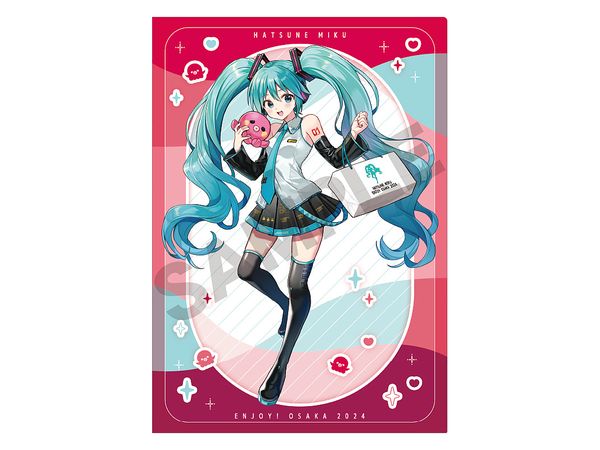 Hatsune Miku: Single Clear File Hatsune Miku Enjoy Osaka 2024