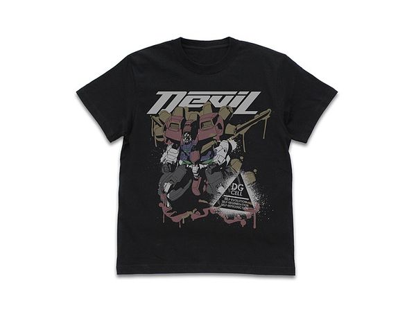 Mobile Fighter G Gundam: Devil Gundam T-shirt: Black - M