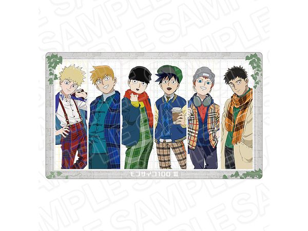 Tv Anime Mob Psycho 100: Rubber Desk Mat Check Style Ver.