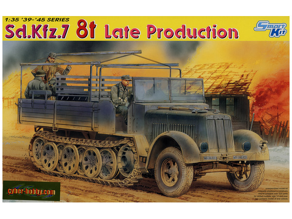 Sd.Kfz.7 8t Late Production & Halftrack Crew 10pcs