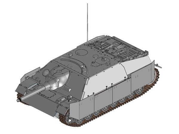 Jagdpanzer IV L/48 July 1944 Production w/Zimmerit