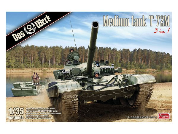 Medium Tank T-72M/UV-1/UV-2 (3 in 1)