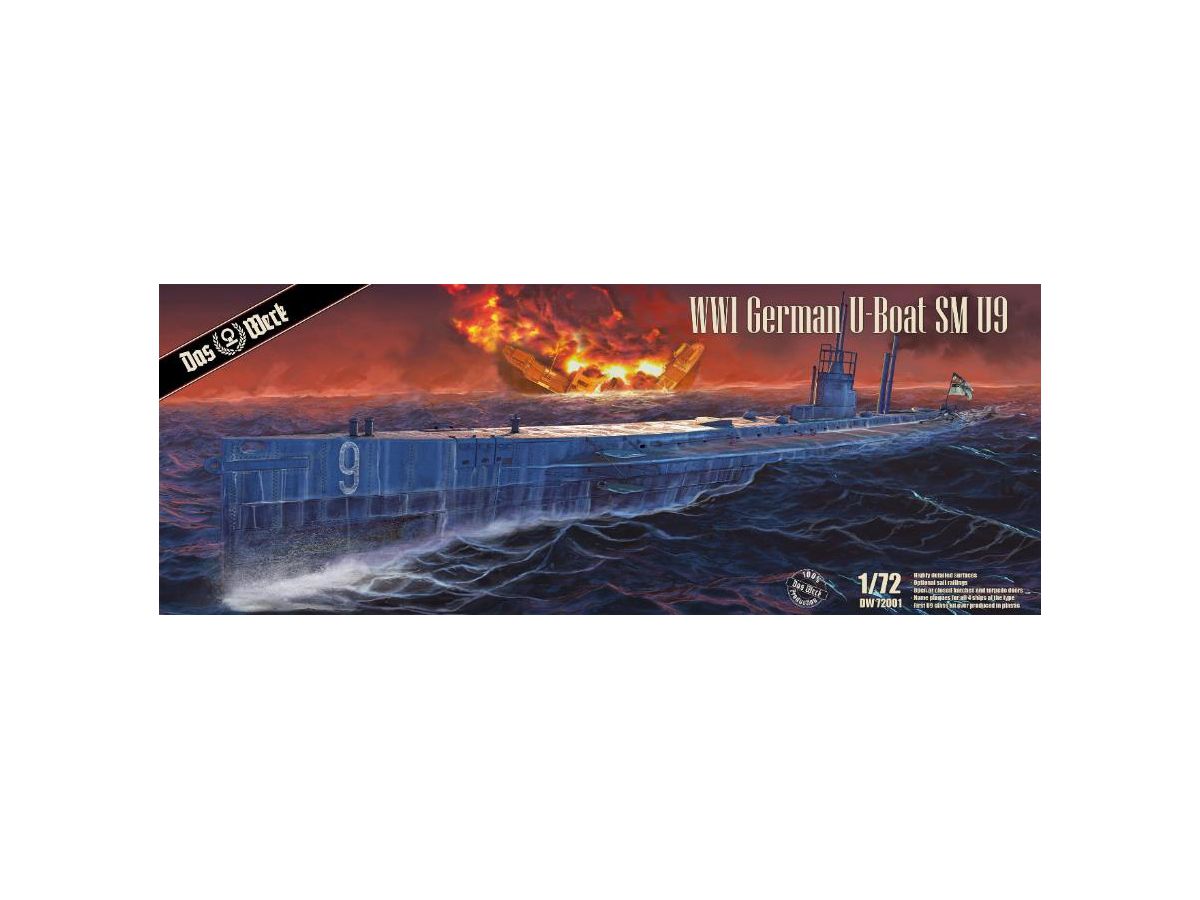 WW.I Germany U-Boat Sm U9