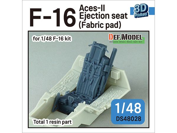 F-16 Aces-II Ejection seat (Fabric pad) (for F-16 kit)