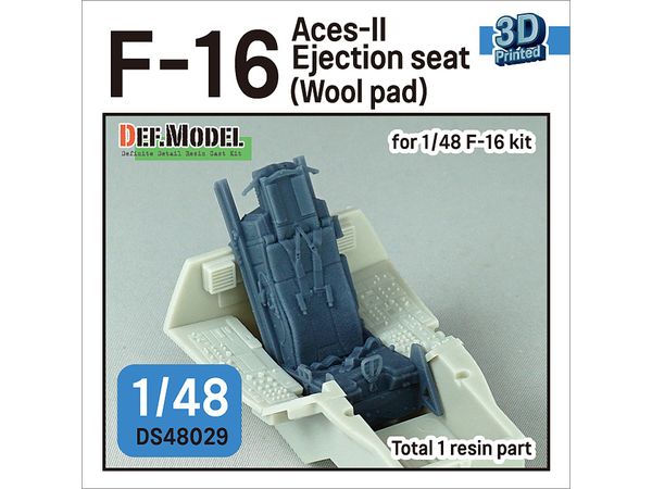 F-16 Aces-II Ejection seat (Wool pad) (for F-16 kit)