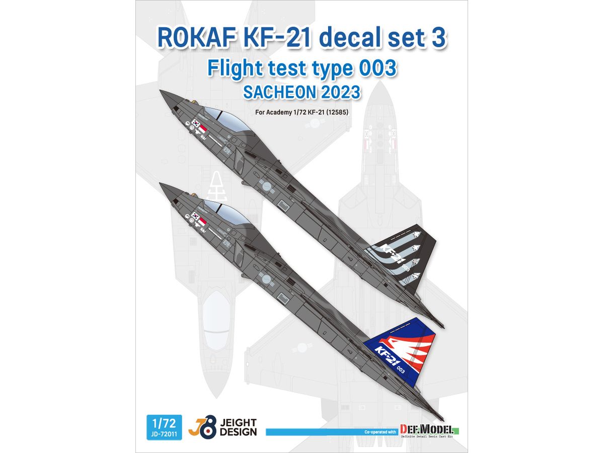 ROKAF KF-21 decal set 3 (for Academy)