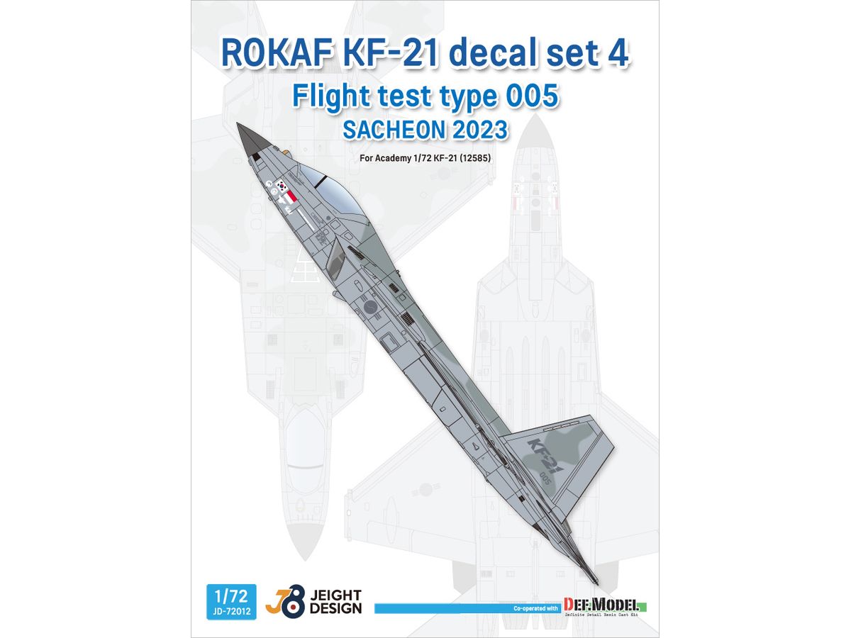 ROKAF KF-21 decal set 4 (for Academy)