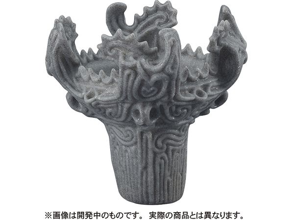 SOFUBI Modern Earthenware - Flame-Shaped Earthenware - Stone Style Gray