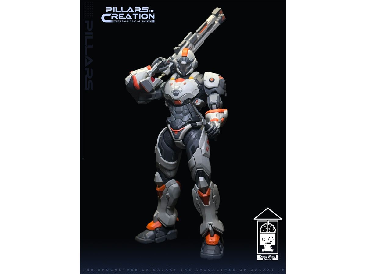 POC-001 Pillars Of Creation The Apocalypse Of Galaxy Kane Power Armor Action Figure