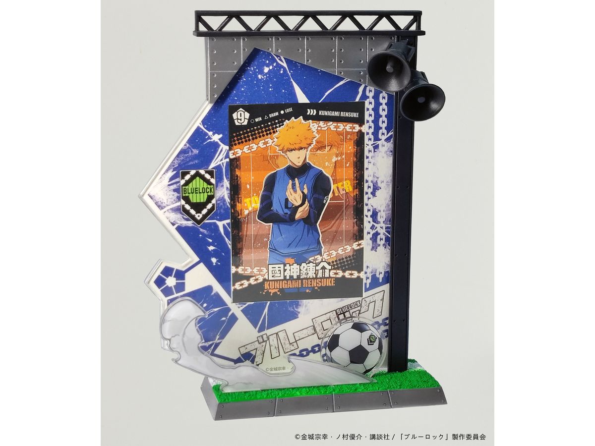 AFORCE x DRAGON HORSE BLUE LOCK Acrylic Card Stand Rensuke Kunigami Ver.