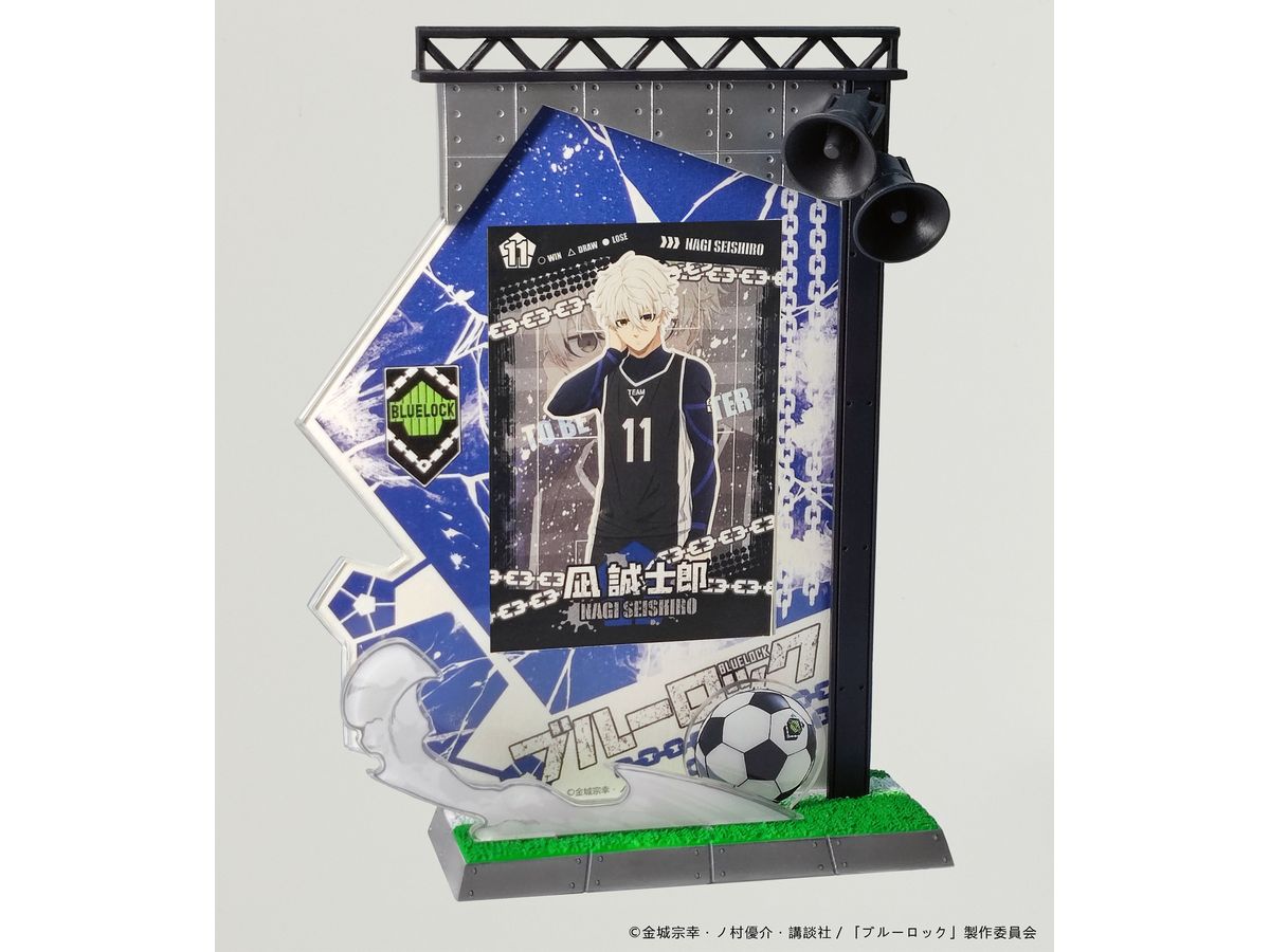AFORCE x DRAGON HORSE BLUE LOCK Acrylic Card Stand Seishiro Nagi Ver.