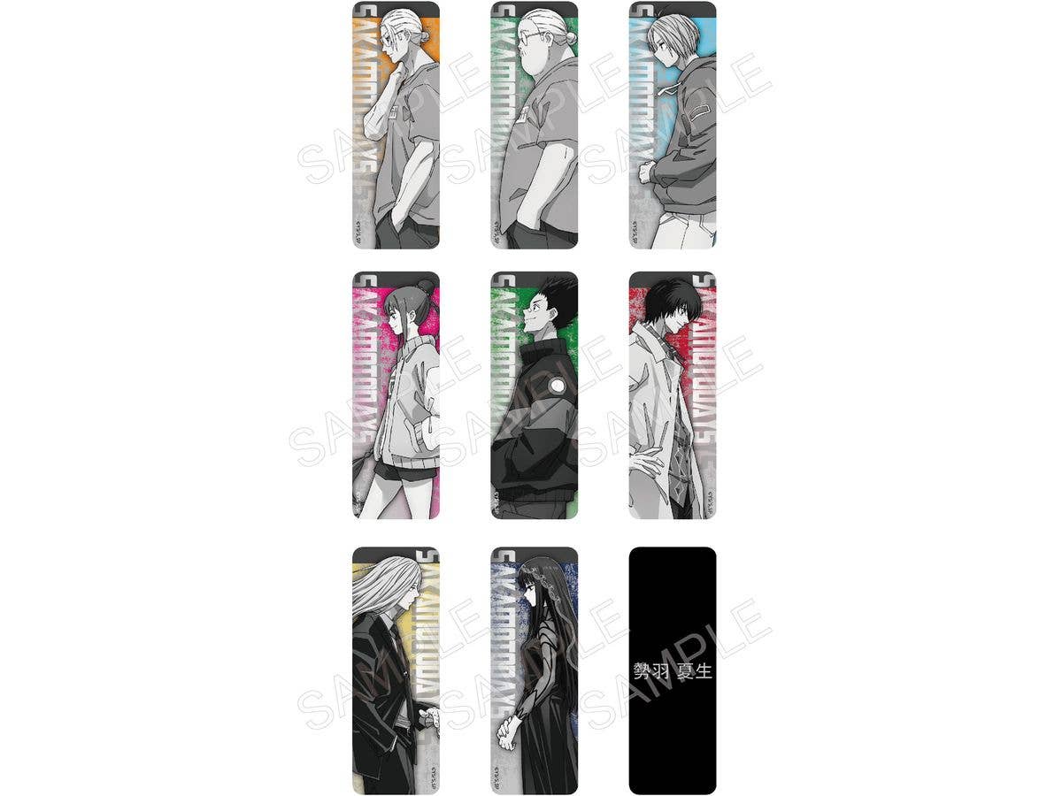 AFORCE x DRAGON HORSE SAKAMOTO DAYS Trading Square Can Badge 1Box 9pcs