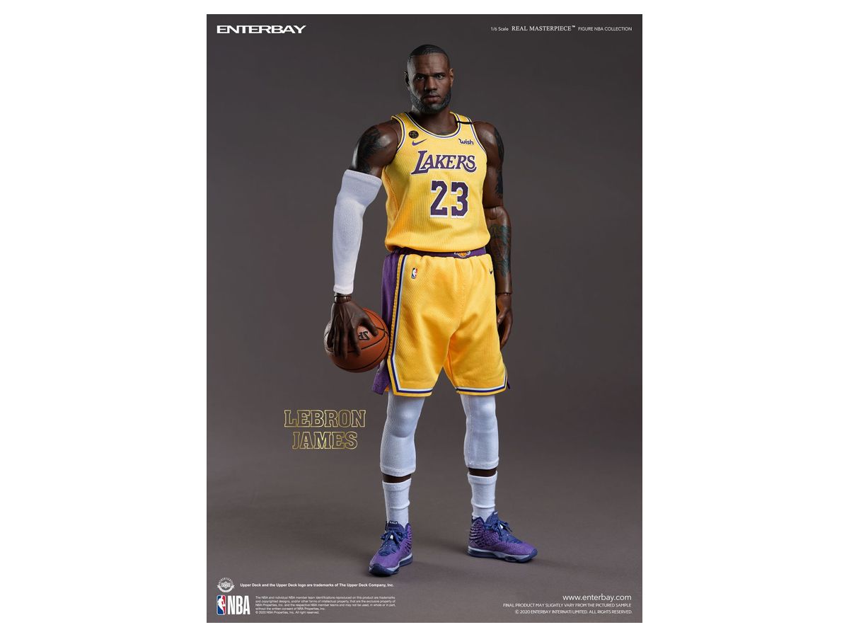Real Masterpiece NBA Collection LeBron James LA Lakers Ver.