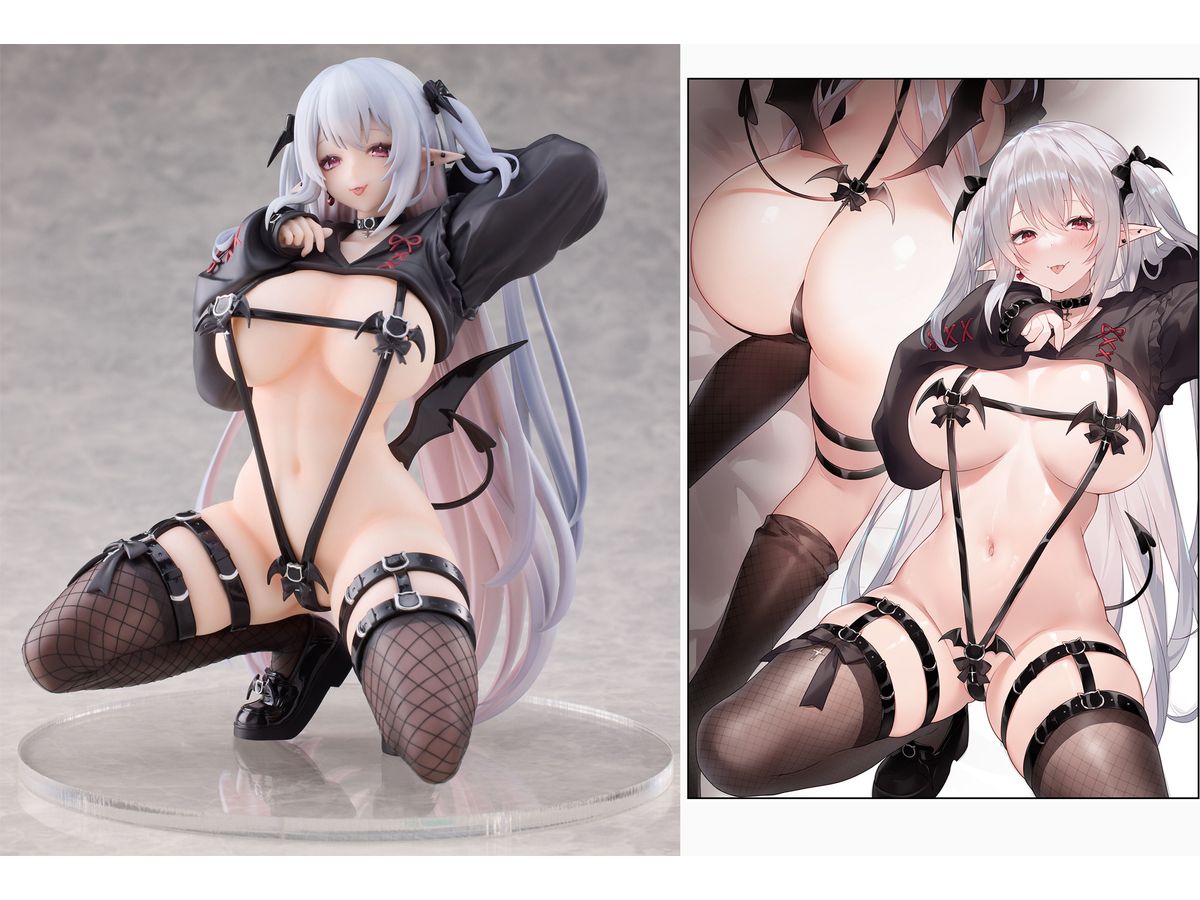 White Hair Hoodie Succubus Deluxe Edition