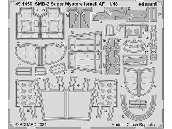 SMB-2 Super Mystere Israeli AF Photo etched (for Special Hobby)