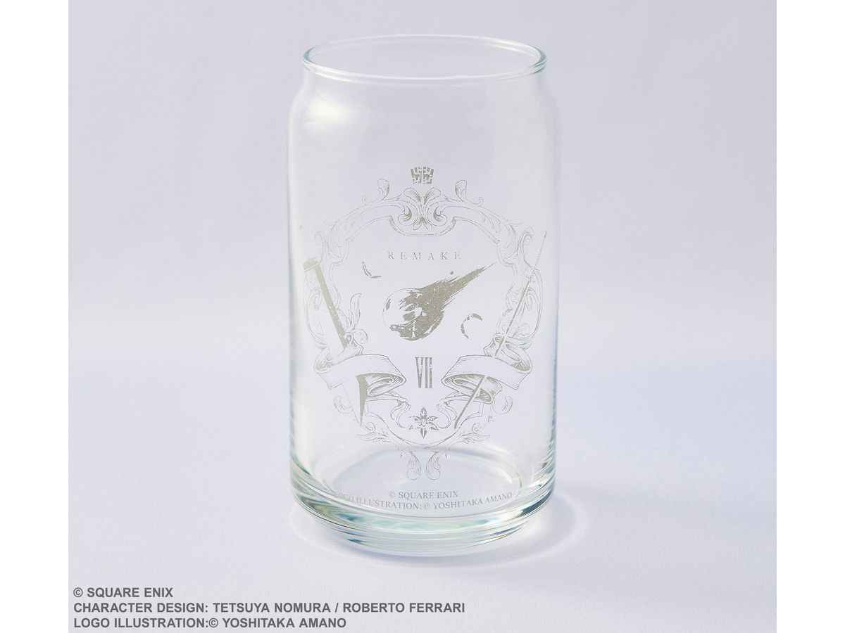 Final Fantasy VII Remake Can-Shaped Glass Emblem