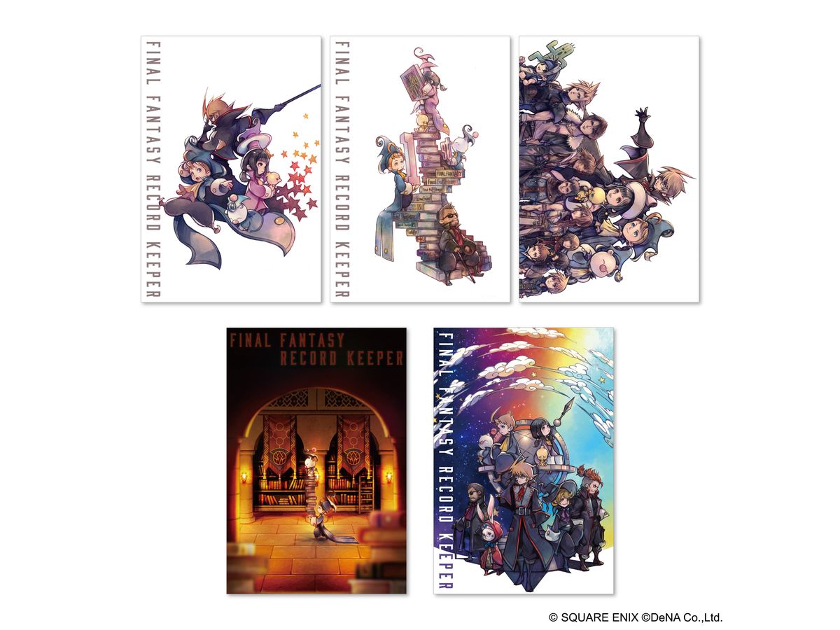 Final Fantasy Record Keeper Postcard Collection