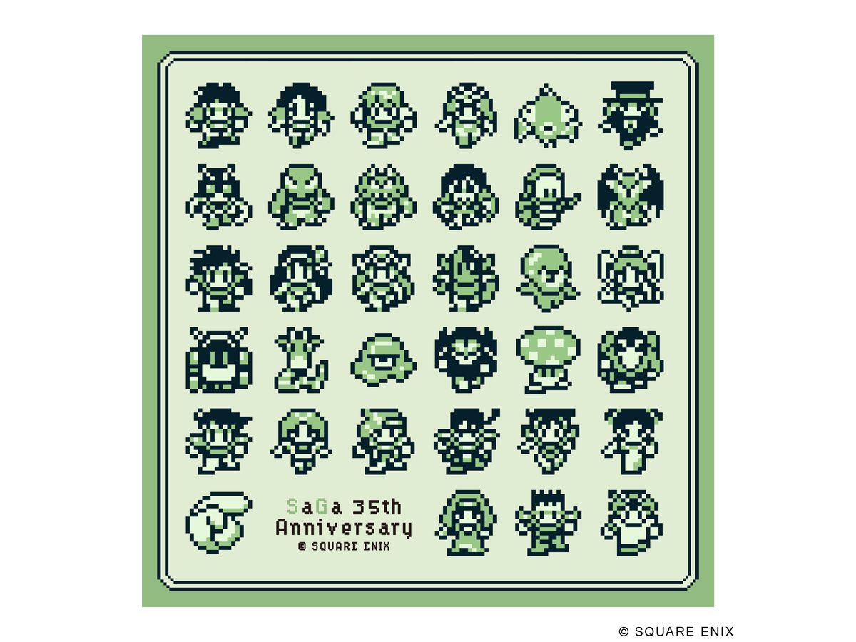 Sa Ga Series: 35th Anniversary Sa.Ga Handkerchief