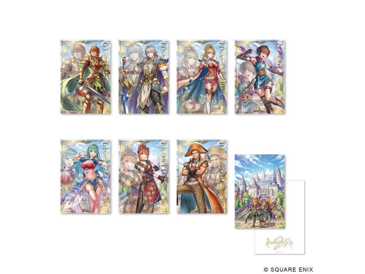 Romancing Sa Ga2: Revenge of the Seven Postcard set