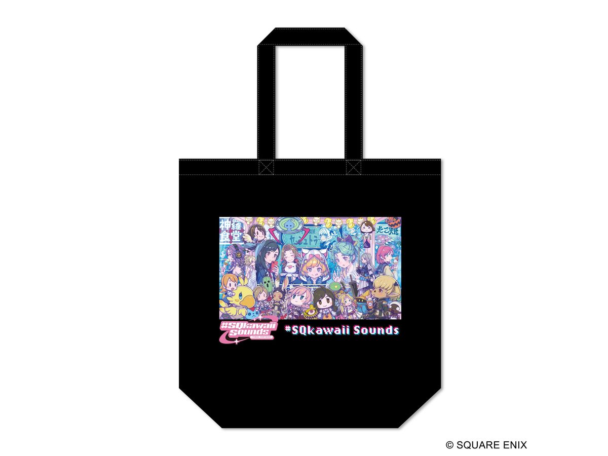 #SQkawaii Sounds -FINAL FANTASY- Tote Bag Black