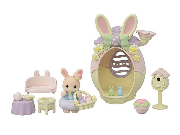 Sylvanian Families Margaret Rabbit's Easter Egg House