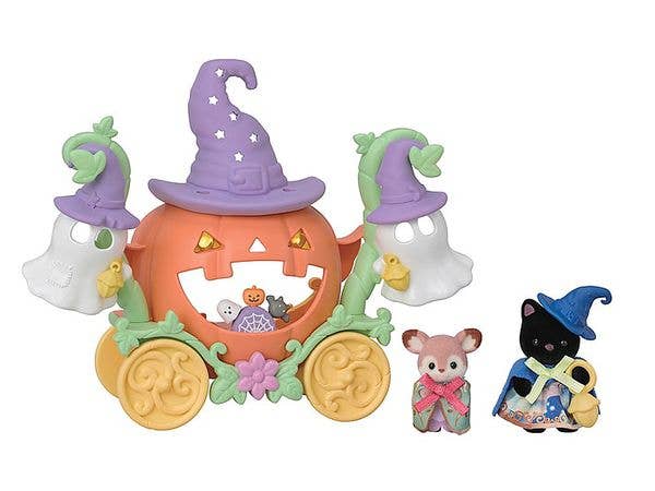 Sylvanian Families Halloween Ghost & Pumpkin Carriage Set