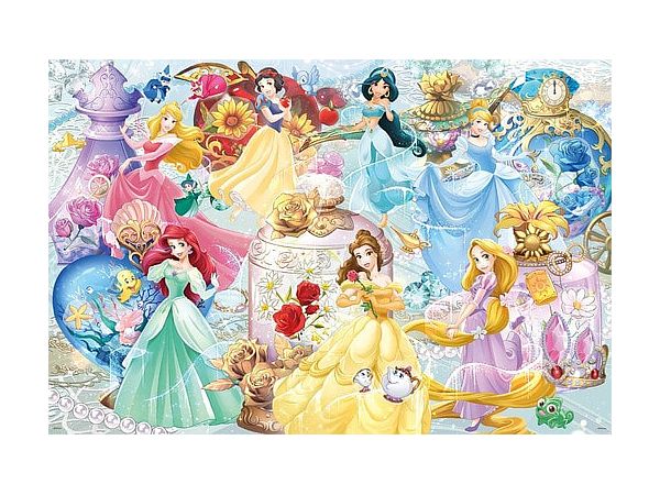 Jigsaw Puzzle: Herbarium/ Disney Princess 1000p (50 x 75cm)