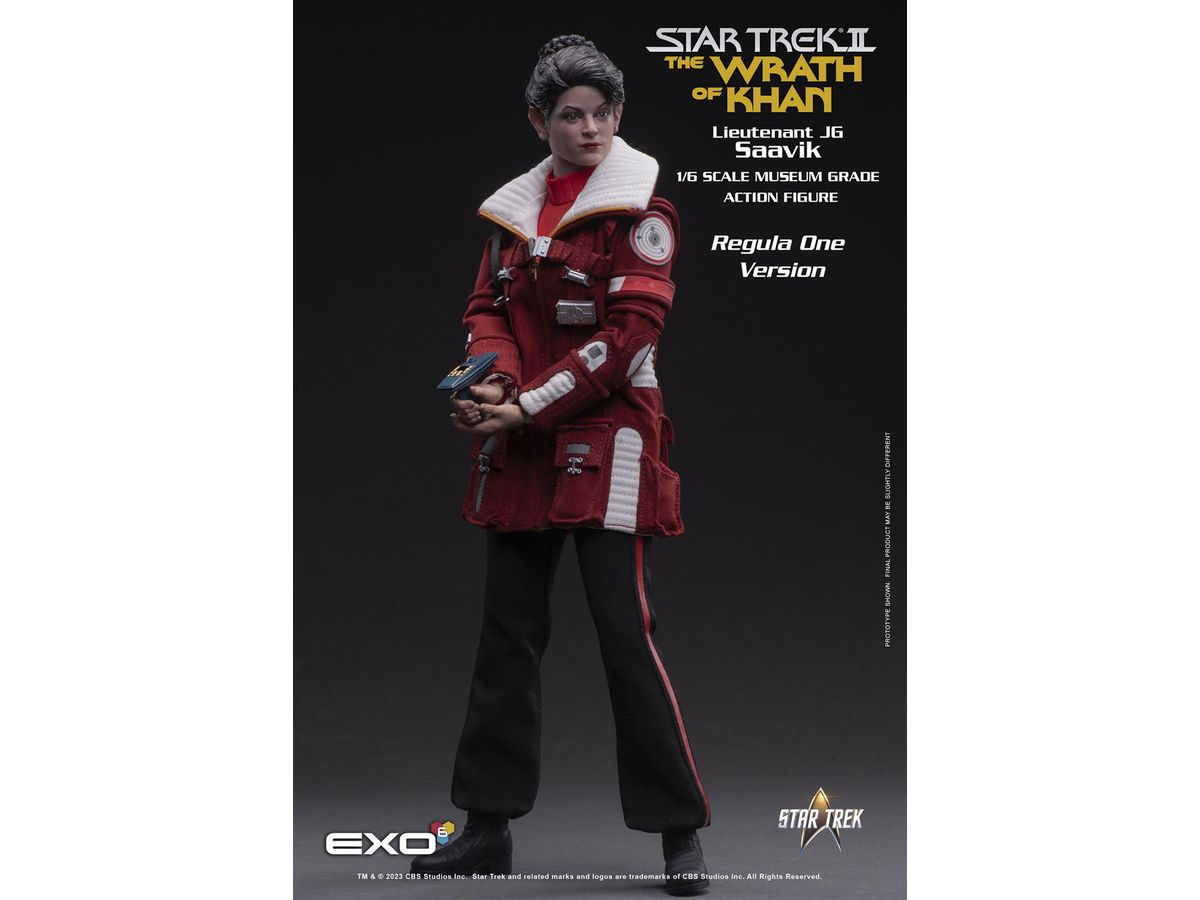Hyper Realistic Action Figure Star Trek II The Wrath of Khan Lieutenant Saavik Regula One Ver.