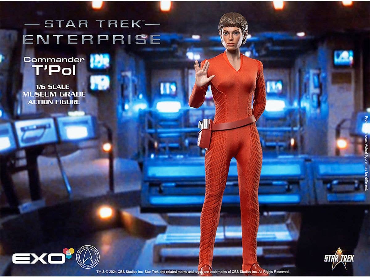 Hyper-Realistic Action Figure Star Trek Enterprise NX-01 Enterprise First Officer T'Pol