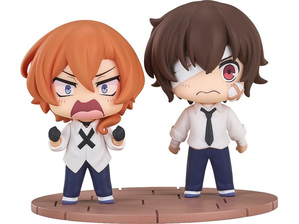 Bungo Stray Dogs Wan! Chibi Figure Osamu Dazai & Chuya Nakahara: Fourteen-Year-Old Ver.