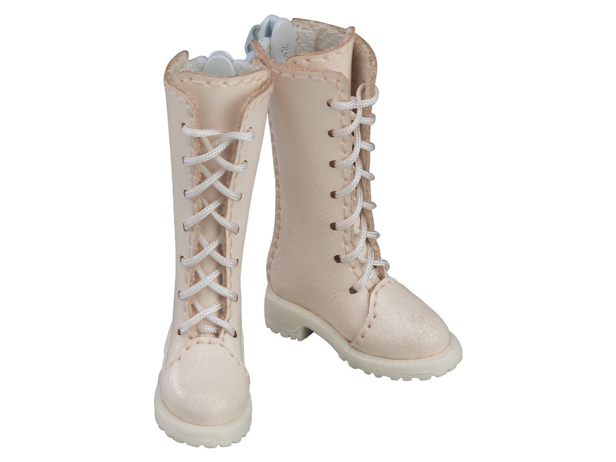Harmonia Series Zip Boots (White)