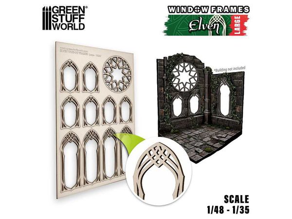 Miniature Window Frame Elf - Large