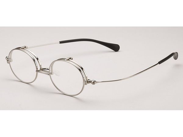Hobby Glass Slim Oval Chrome Silver 1.8times