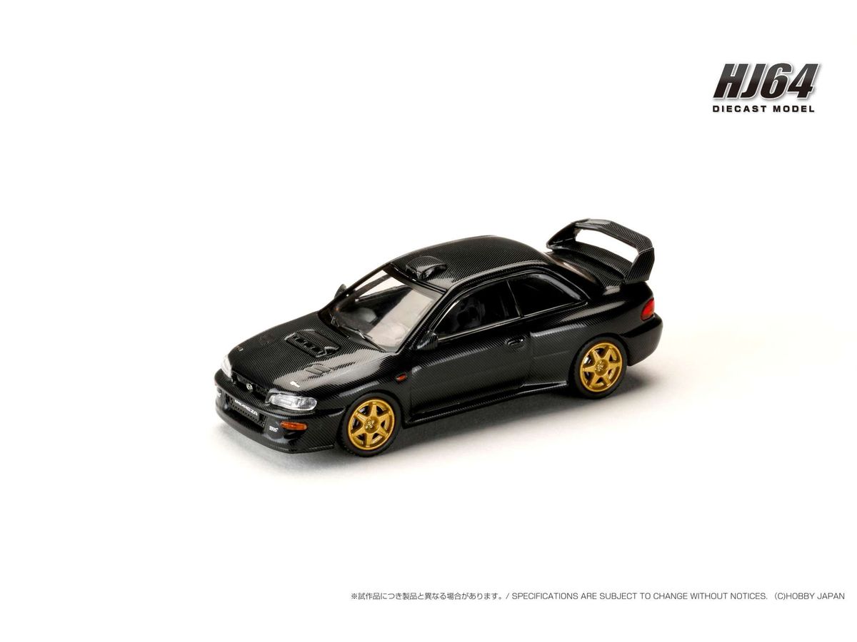 SUBARU IMPREZA 22B STi Version (GC8) Rally Base Carcarbon Black