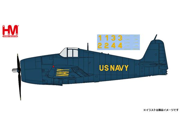 F6F-5 Hellcat US Navy Blue Angels 1-4 Decal included version