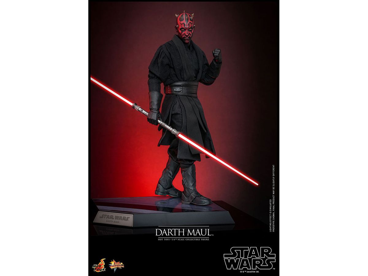 Movie Masterpiece - Scale Fully Poseable Figure: Star Wars / Episode I The Phantom Menace - Darth Maul (2.0)