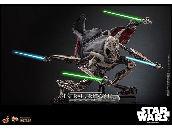 Movie Masterpiece Diecast - Fully Poseable Figure: Star Wars / Episode III Revenge of the Sith - General Grievous
