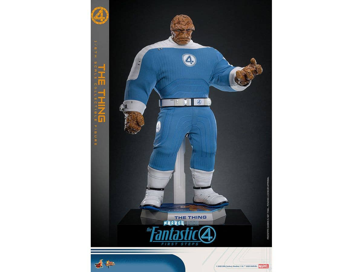 Movie Masterpiece - Fully Poseable Figure: The Fantastic Four: First Steps - The Thing