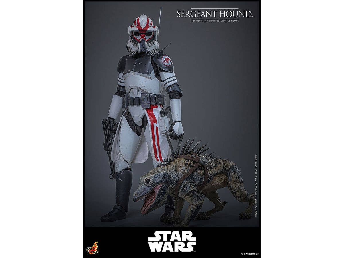 Television Masterpiece - Fully Poseable Figure: Star Wars: The Clone Wars - Sergeant Hound