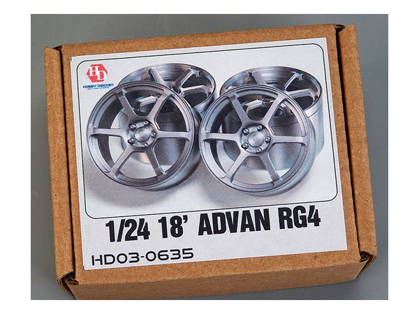 18" Advan RG4 Wheels (Resin + Decals)