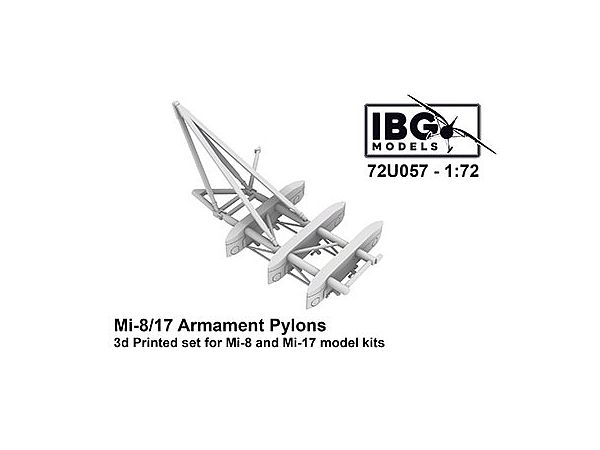 Mi-8/17 Armament Pylons 3d Printed set for Mi-8 and Mi-17 model kits