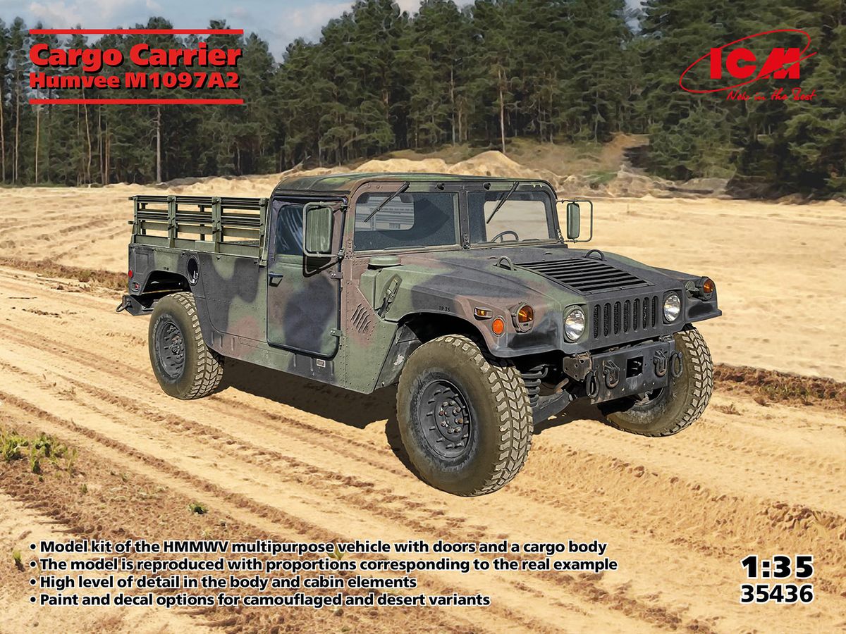 Cargo Carrier Humvee M1097A2