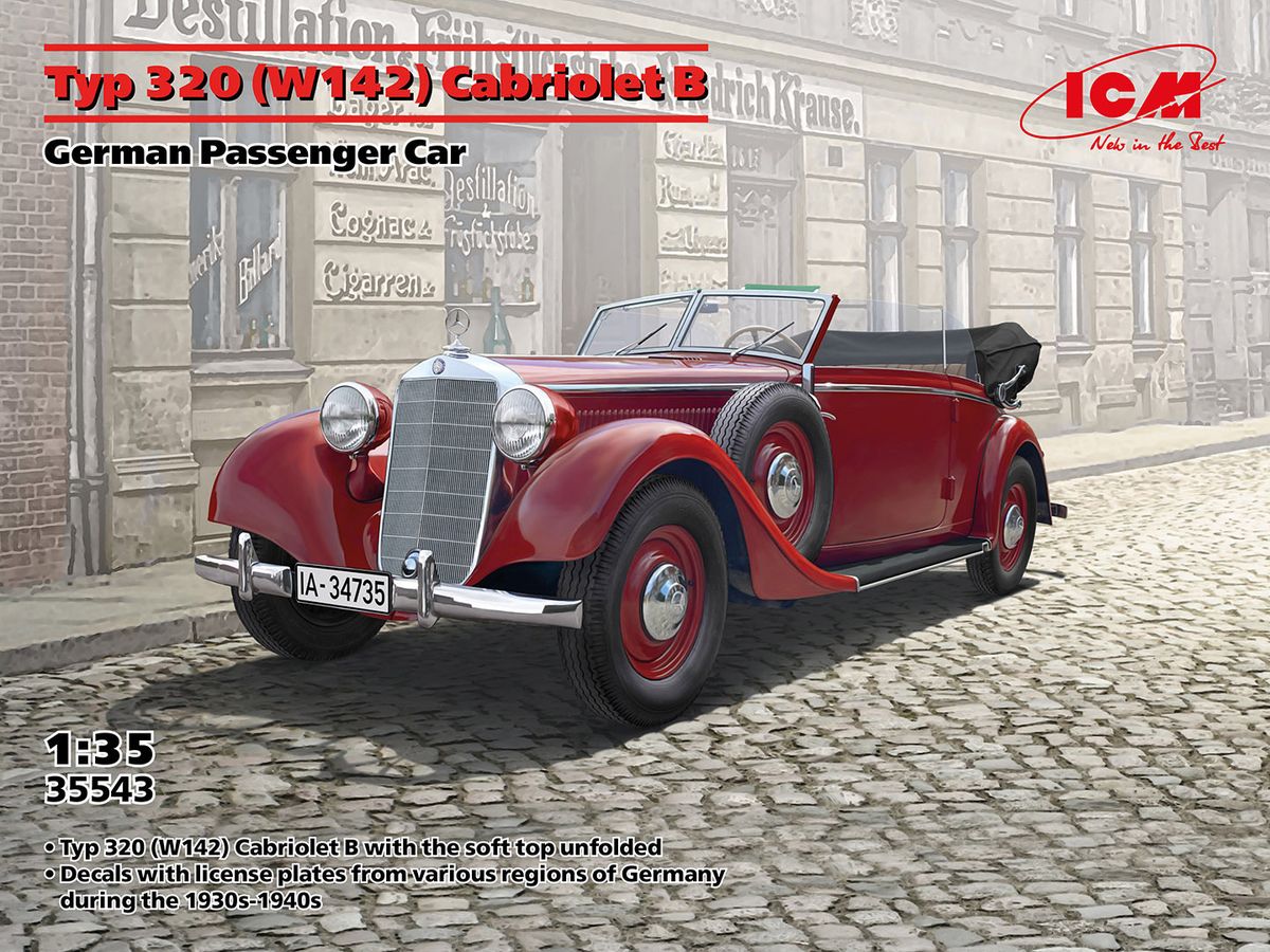 Typ 320 (W142) Cabriolet B German Passenger Car
