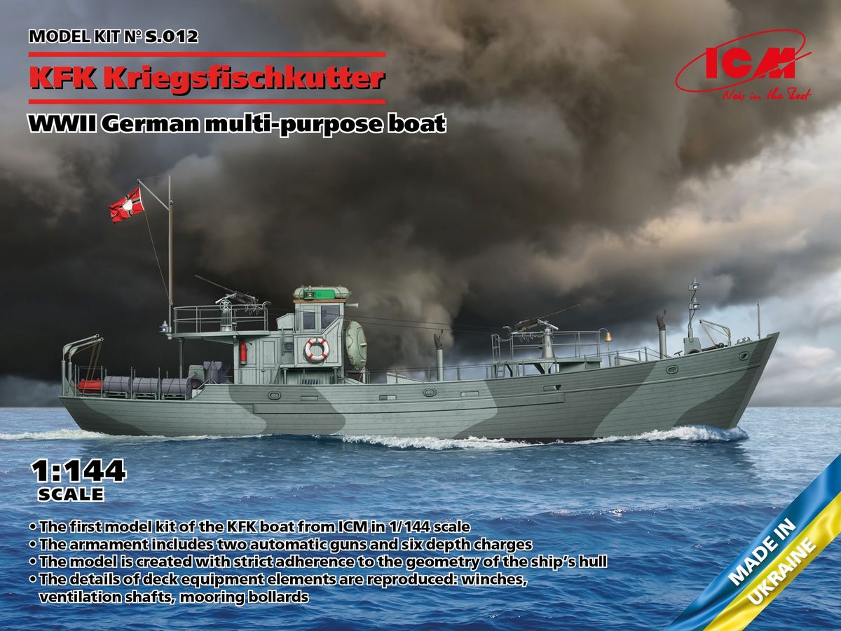 KFK Kriegsfischkutter WWII German Multi-Purpose Boat