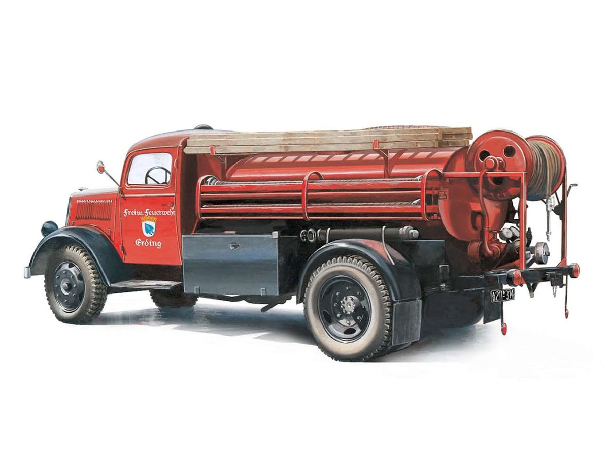3 ton fire truck