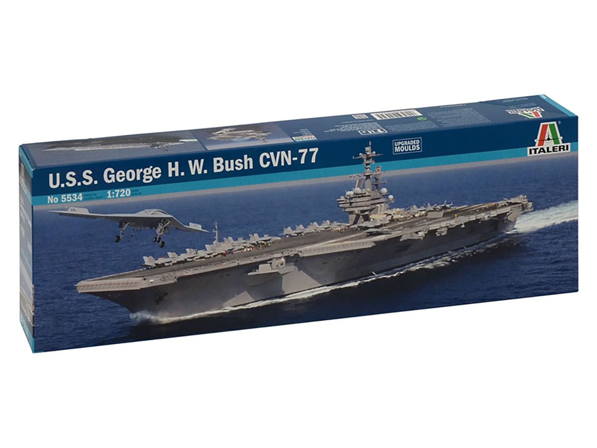 US Navy Nuclear Aircraft Carrier George H.W. Bush CVN-77