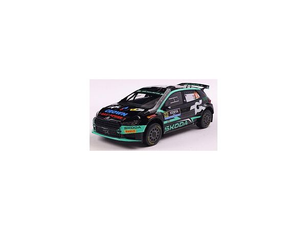 Skoda Fabia Rally 2 2024 Wrc2 Safari Rally Kenya #22 Gus Greensmith / Jonas Andersson