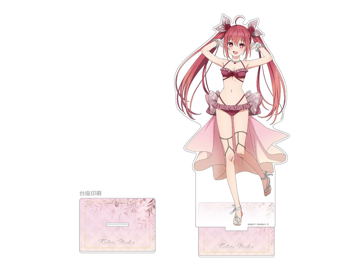 Date A Live V: Original Illustration Extra Large Acrylic Stand (Kotori Itsuka / Swimsuit Dress)