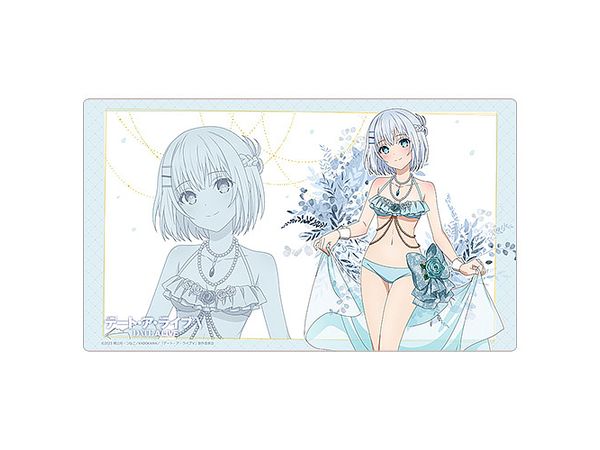 Date A Live V: Newly Drawn Rubber Mat (Tobiichi Origami / Swimsuit Dress)